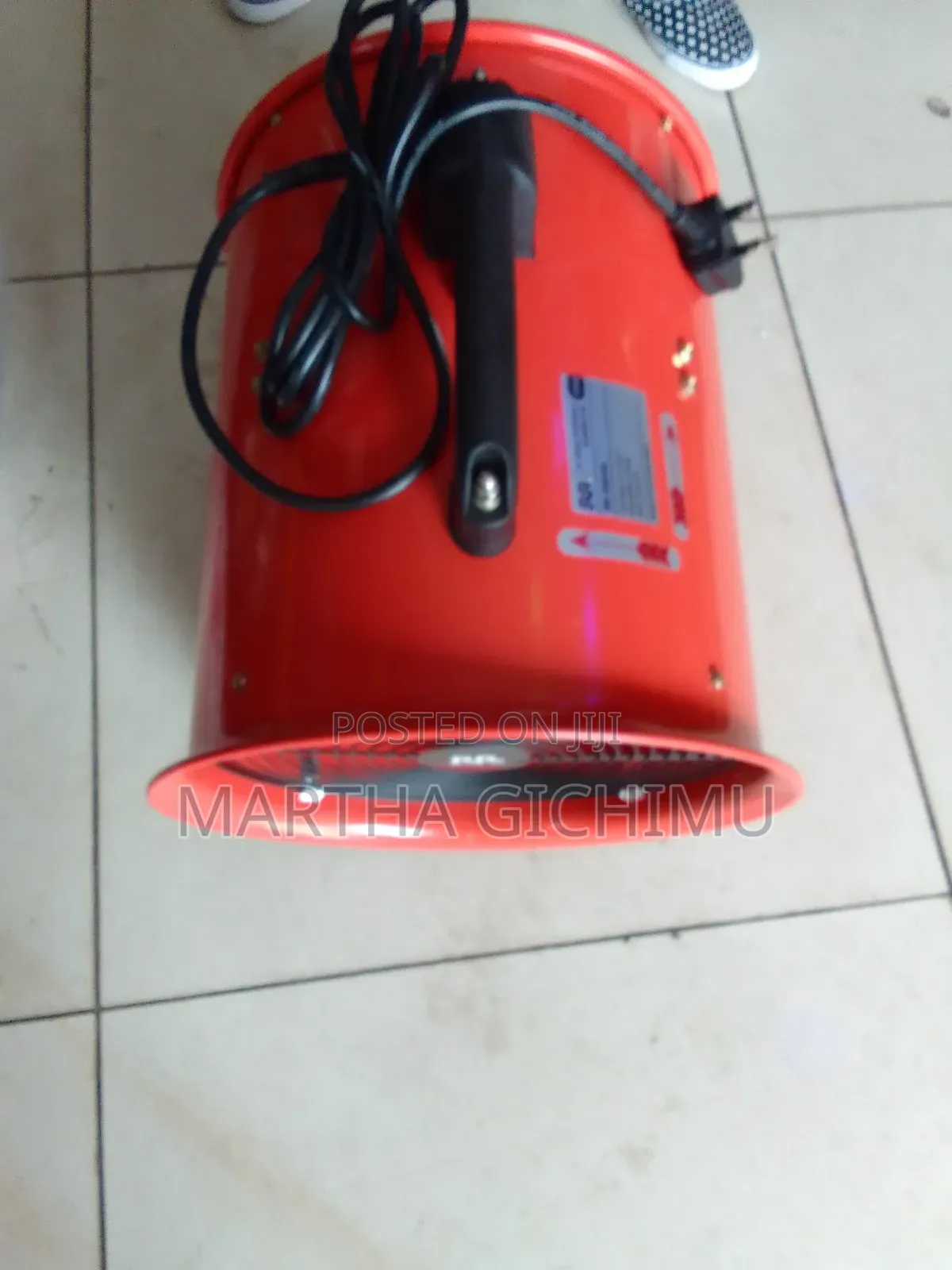 12" Axial Blower Fan