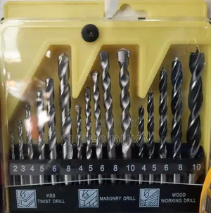 Bits Set.Hss Twist,Masonry Wood Working Drill