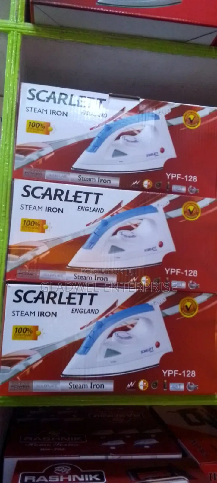 Recommended Best Quality Scarlet Steam Iron