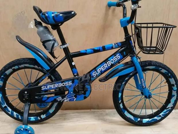 Quality Superboss Flowered Bike Size 20′′ Blue - main view