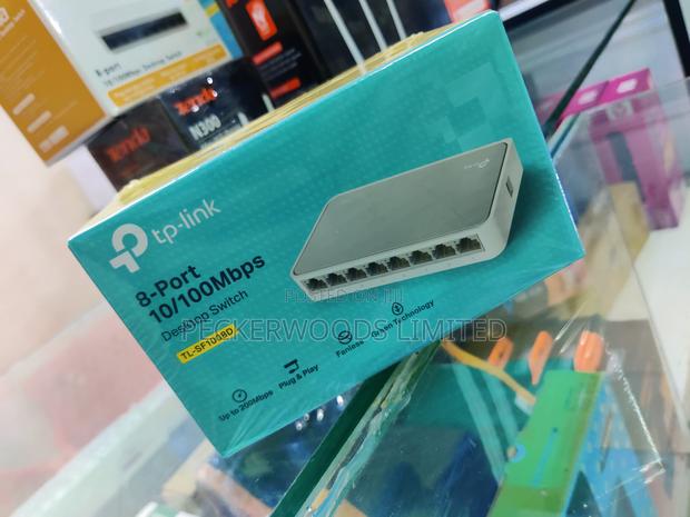 Powerful. Compact. Affordable 8 Port Switch - main view