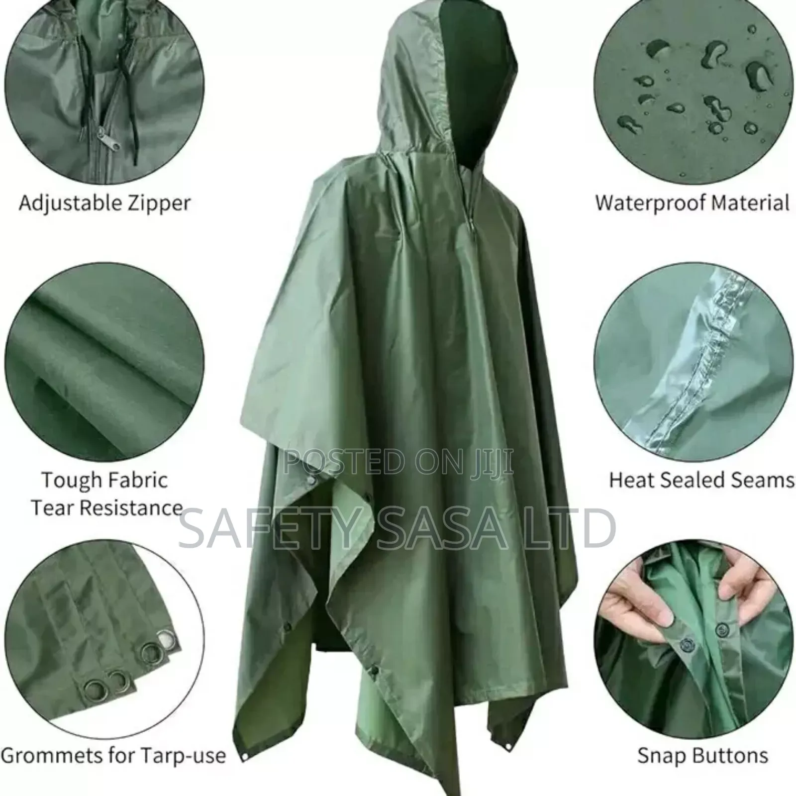 Poncho Rain Coat
