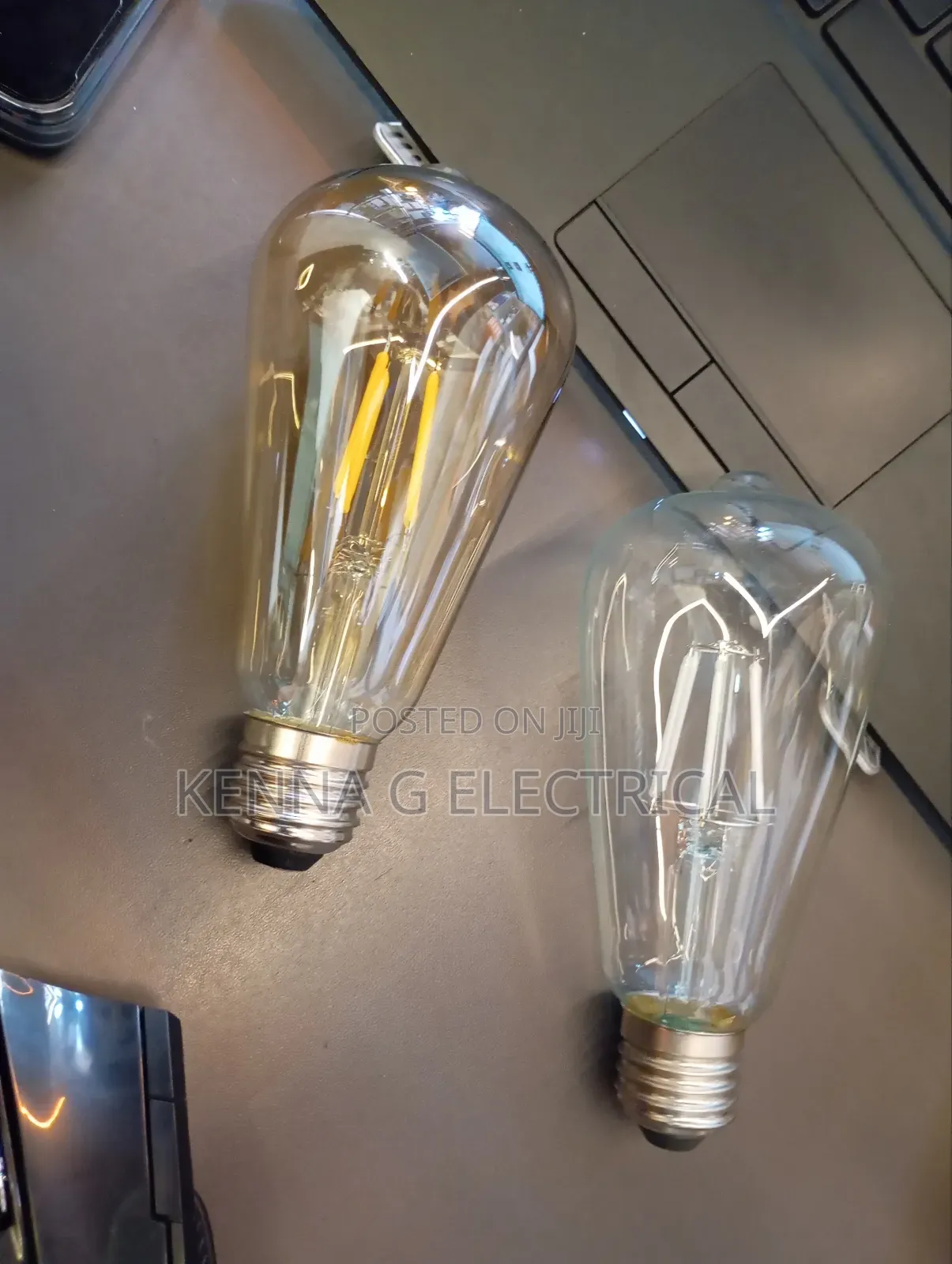 Warm Yellow Light E26 Base Vintage 6w Led Filament Bulb