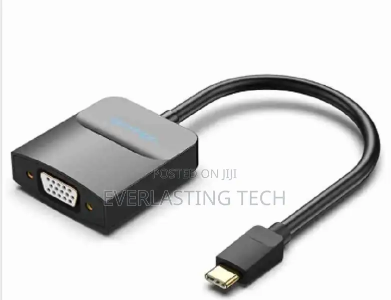 Vention Type-C to Vga Adapter 0.15m Black Abs Type