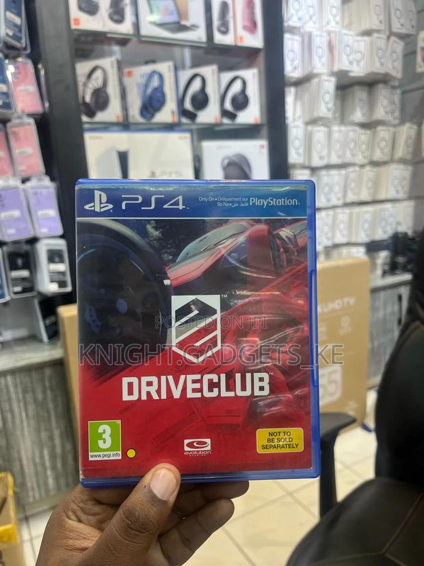 Driveclub Disc Ps4 - main view