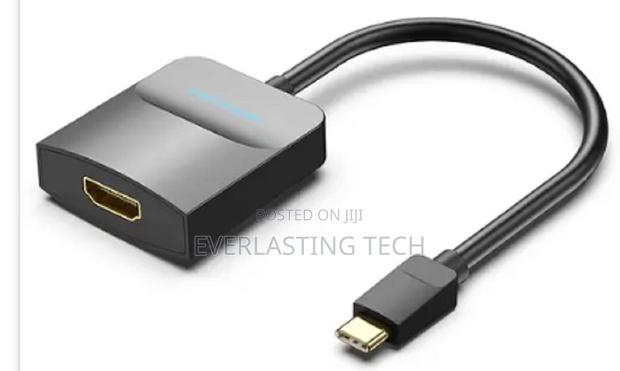 Vention Type-C to Hdmi Adapter 0.15m Black Abs Type