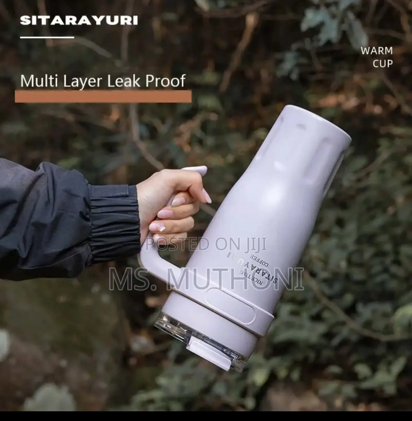 1.2 L Portable Thermal Traveling Vaccum Insulatedtumbler Cup