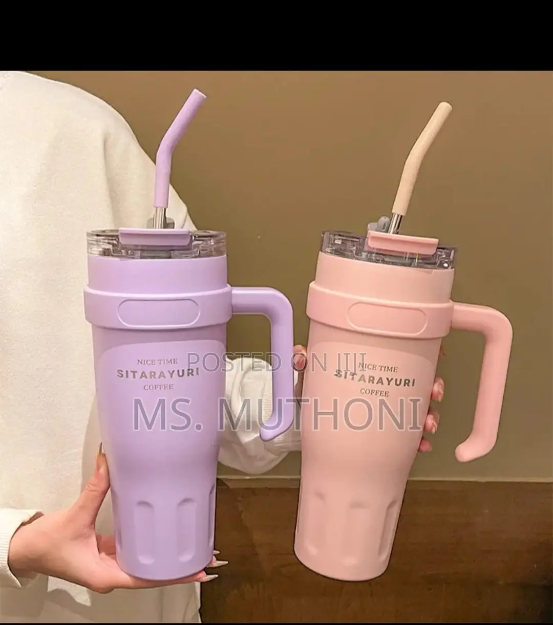 1.2 L Portable Thermal Traveling Vaccum Insulatedtumbler Cup