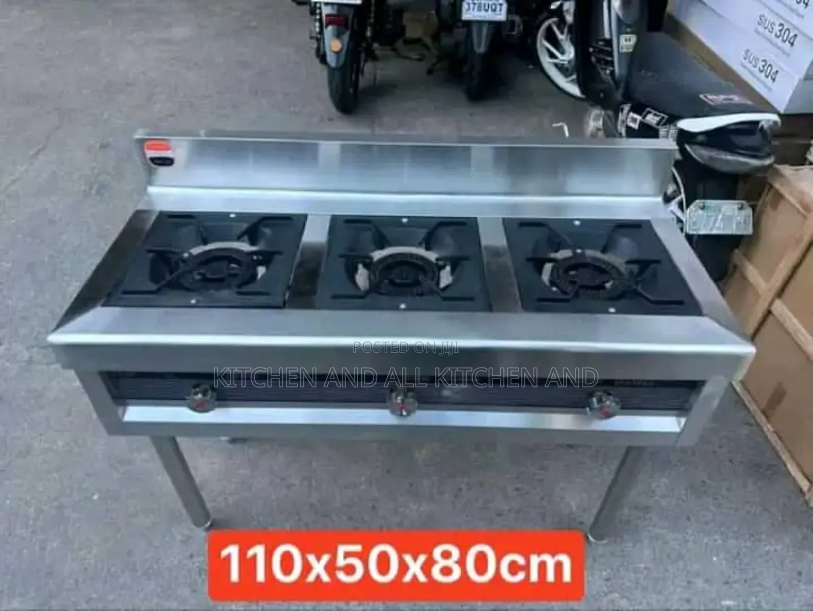 Exemplary 3 Burner Gas Stove