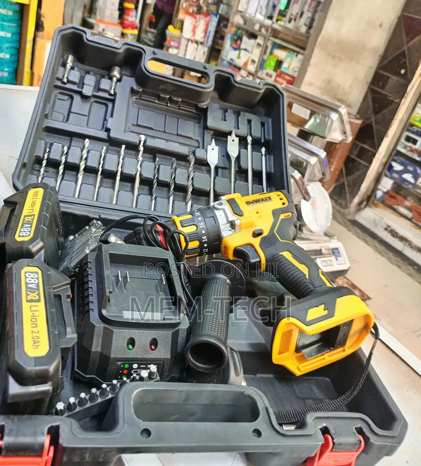 Cordless 88v Cordless Drill Set