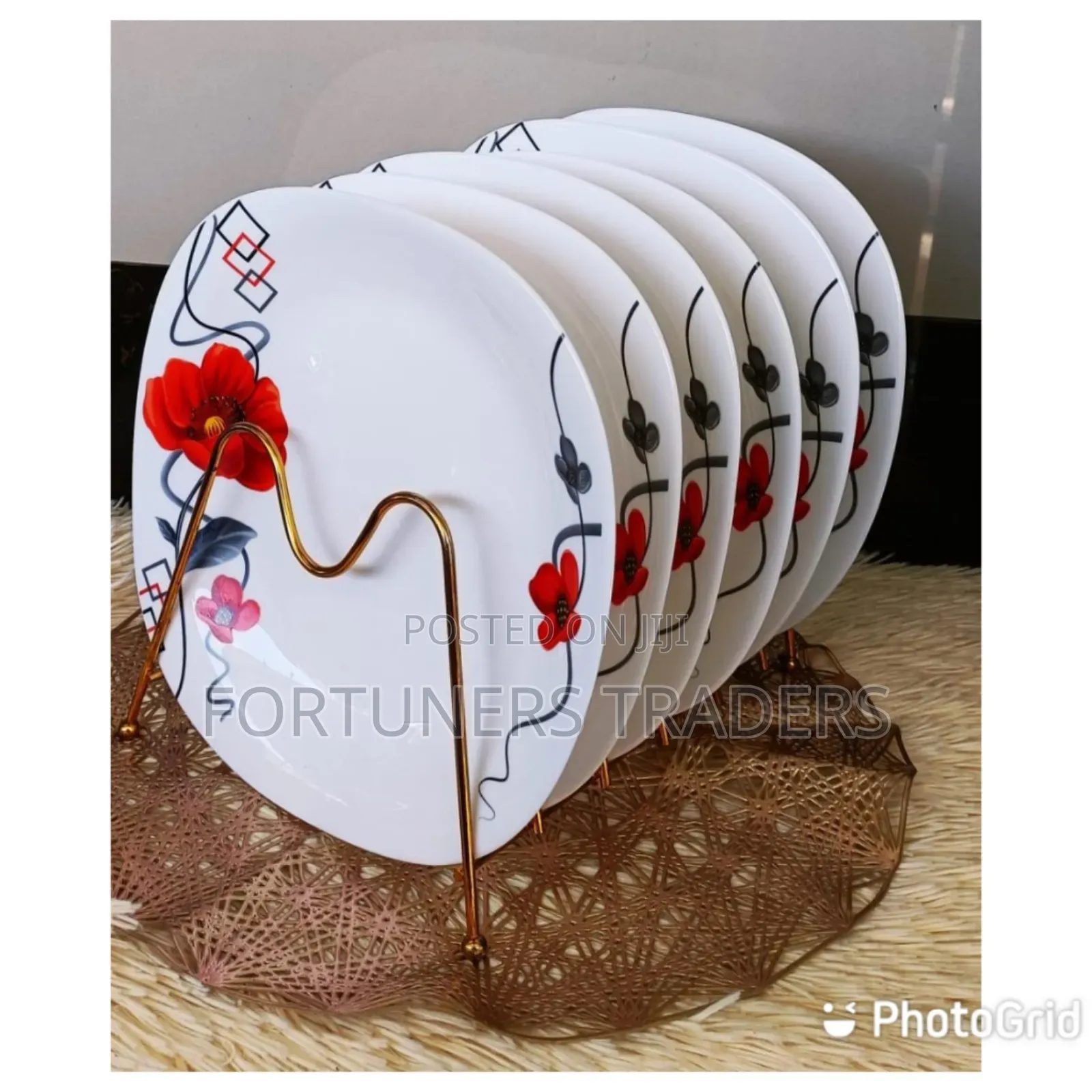 6 PCS Ceramic Plates