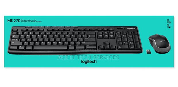Logitech Mk270 Keyboard With Built in Touch Pad - main view