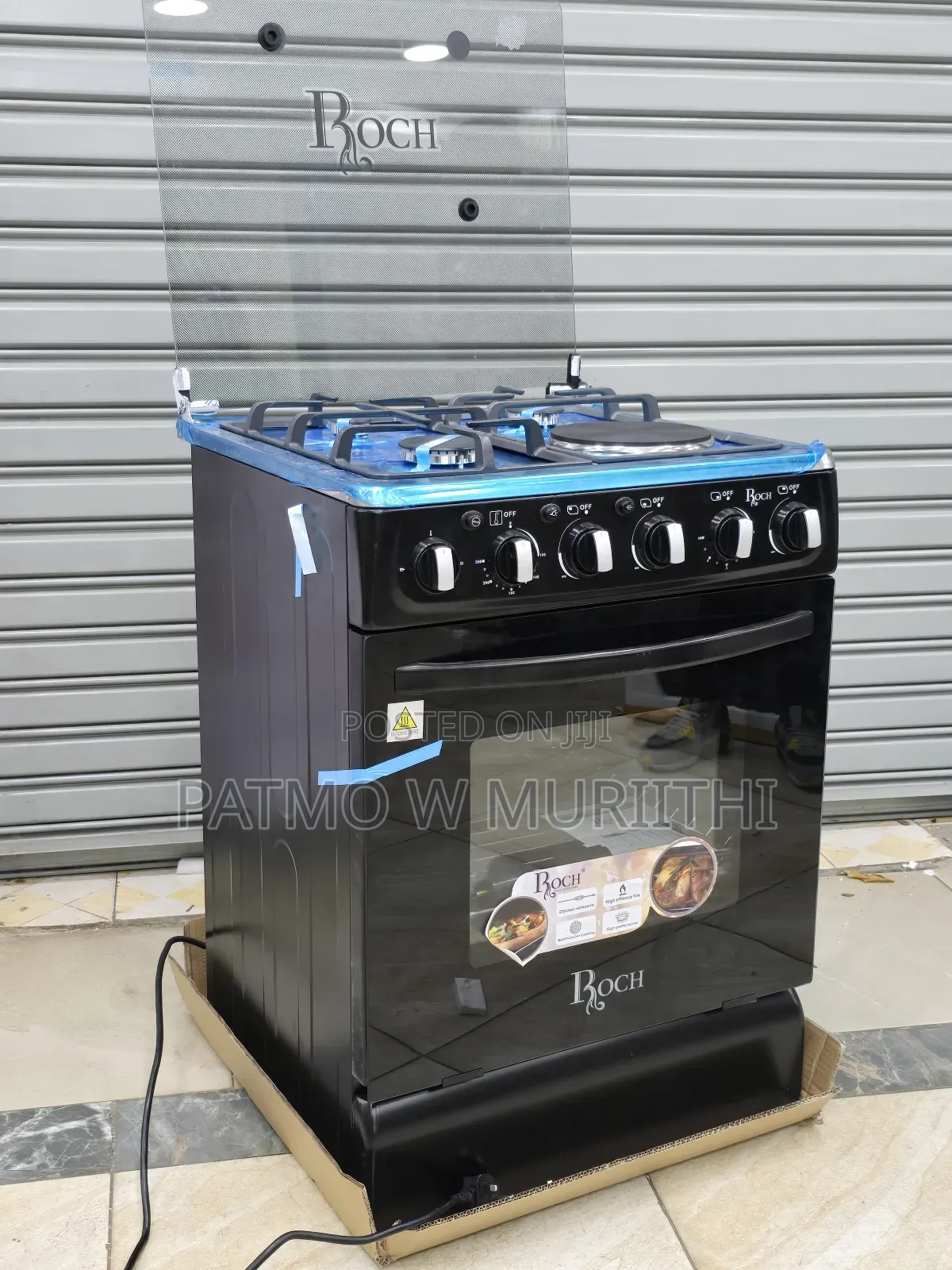 Standing Cooker, Roch 3gas +1e Cooker 60cm×60cm