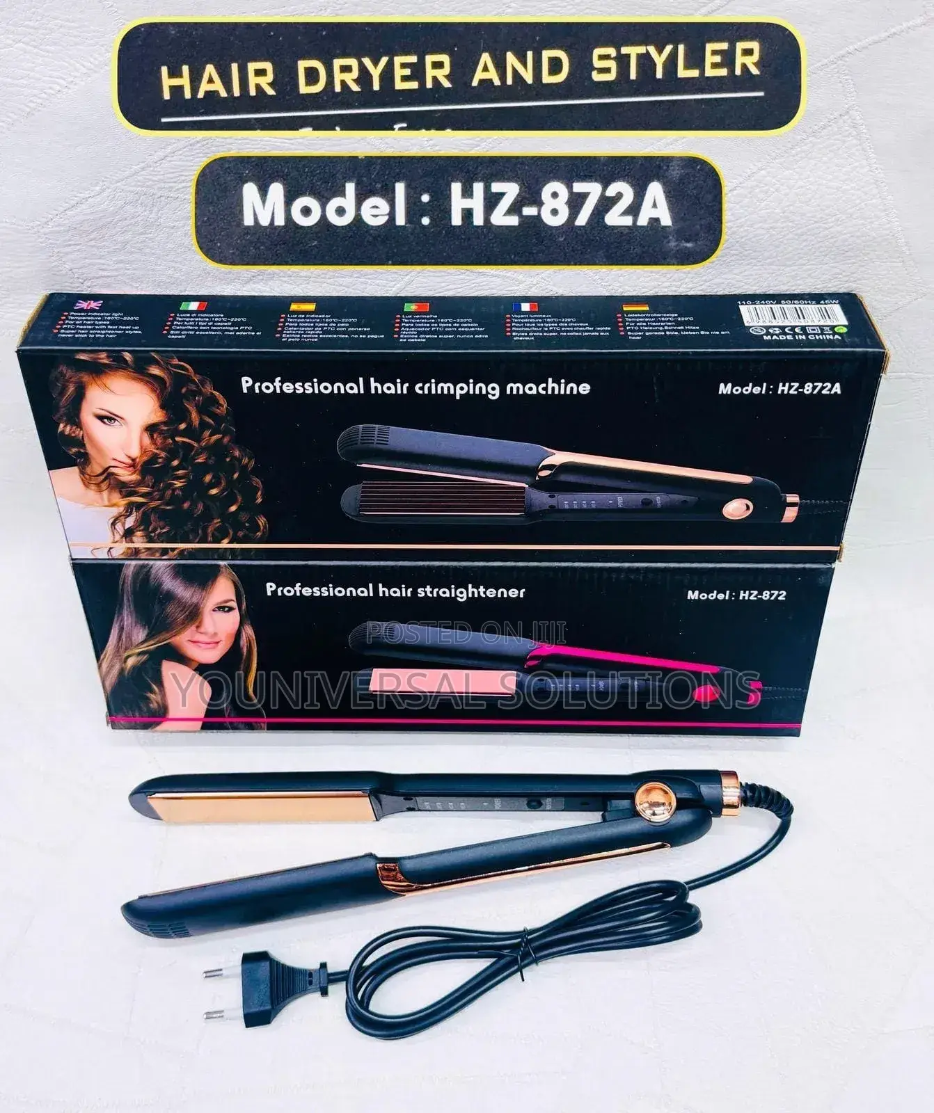 Proffessional Hair Flat Iron
