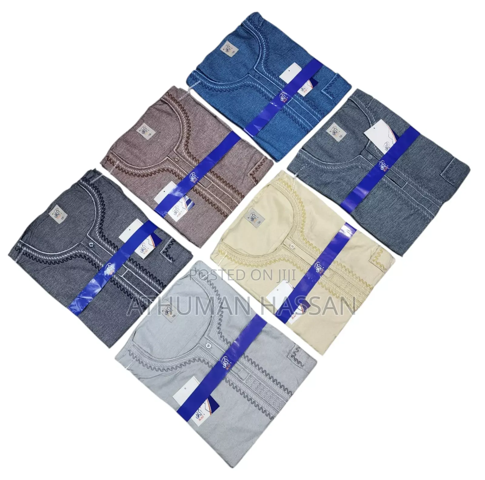 Latest Ikhaf Kanzu Short Sleeve