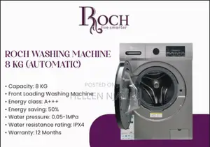 Roch 8kg Front Loading Washing Machine