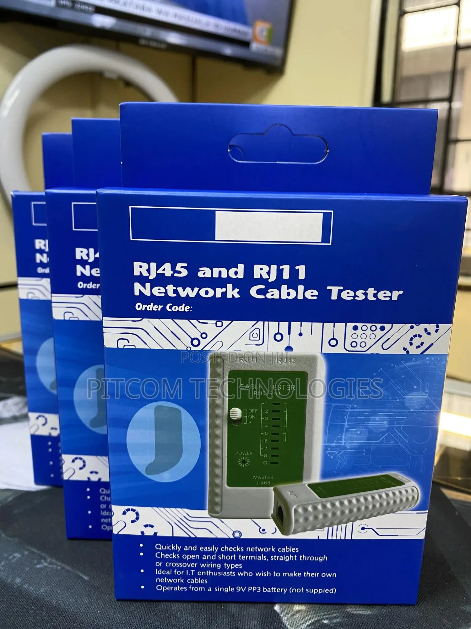 Rj45 Rj11 Network Cable Tester