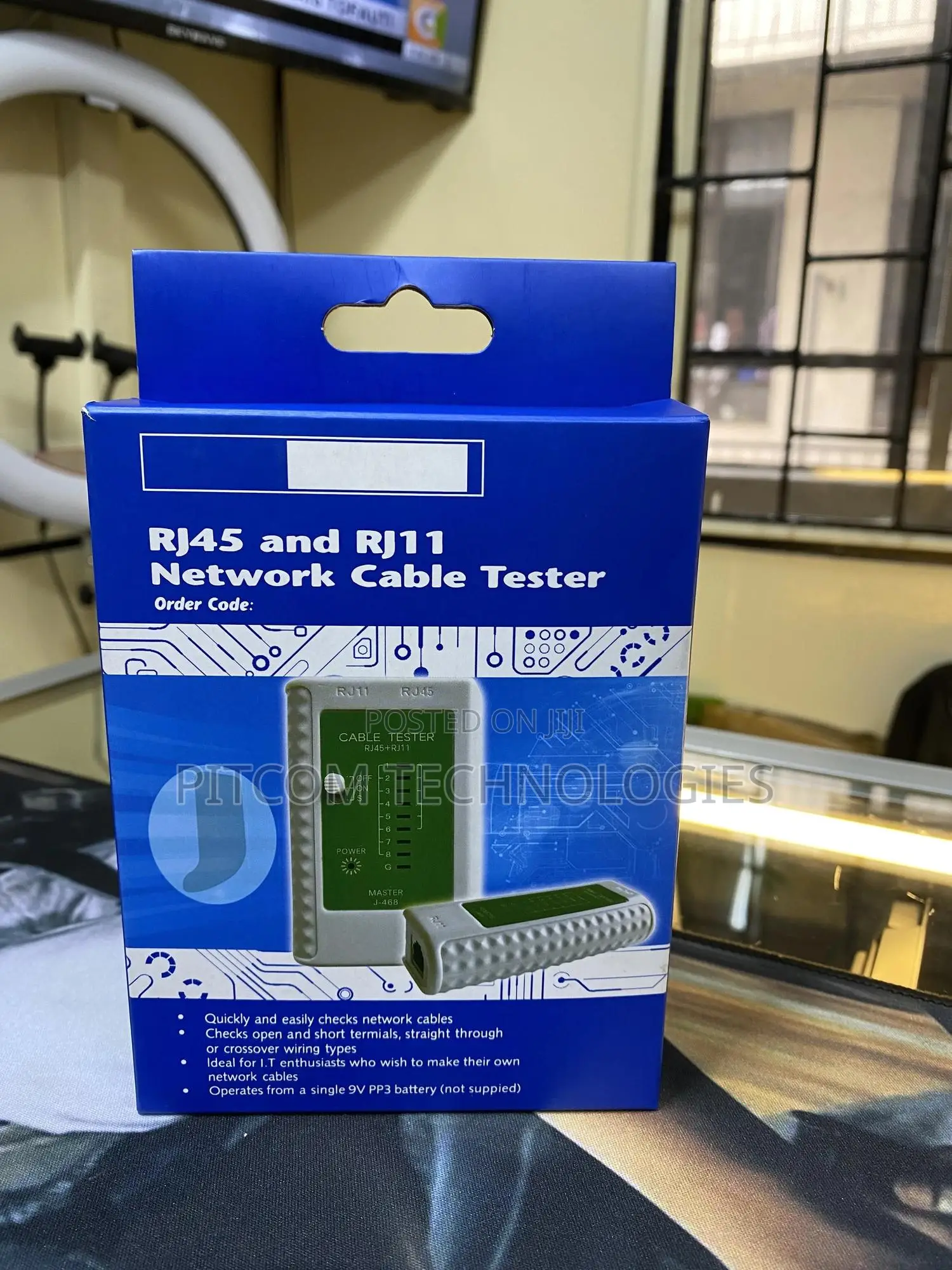 Rj45 Rj11 Network Cable Tester