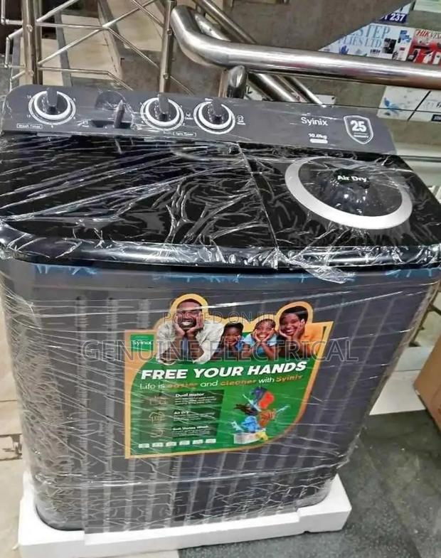 Synix 10kg Twin Tub Washing Machine Swmtt10k
