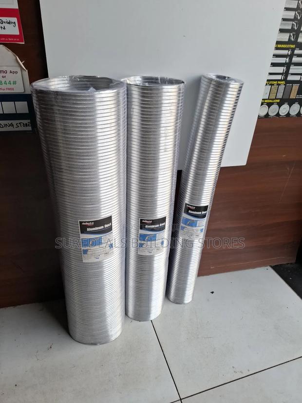 4mtrs Flexible Aluminium Ducting Hose Pipe.