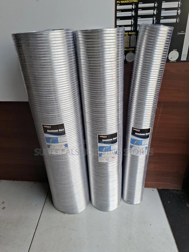 4mtrs Flexible Aluminium Ducting Hose Pipe. - thumbnail 3