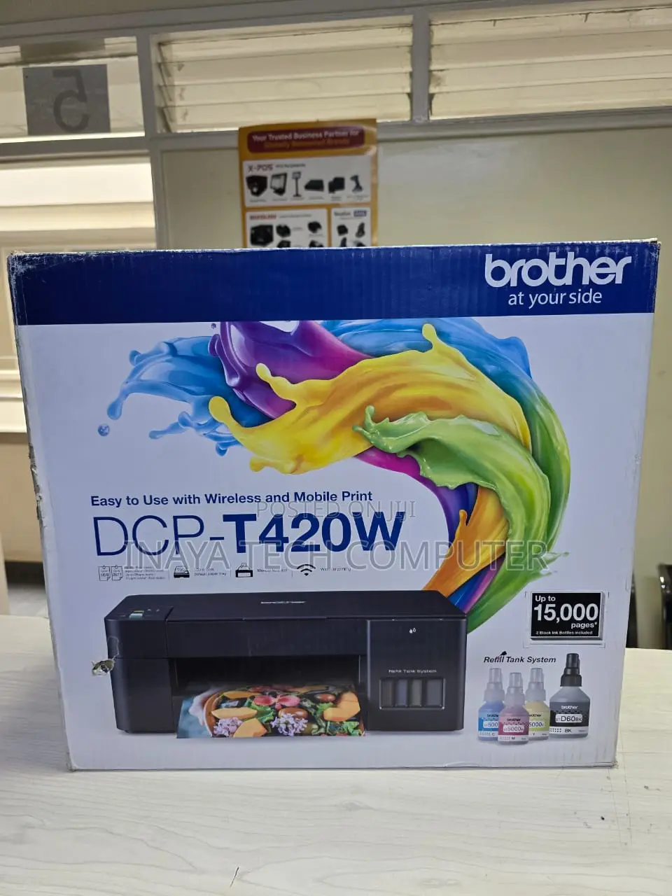 Brother DCP-T420w Wireless Multifunctional Printer