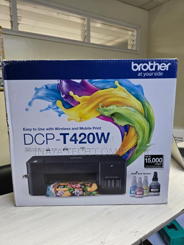 Brother DCP-T420w Inkjet A4 Color Printer - main view