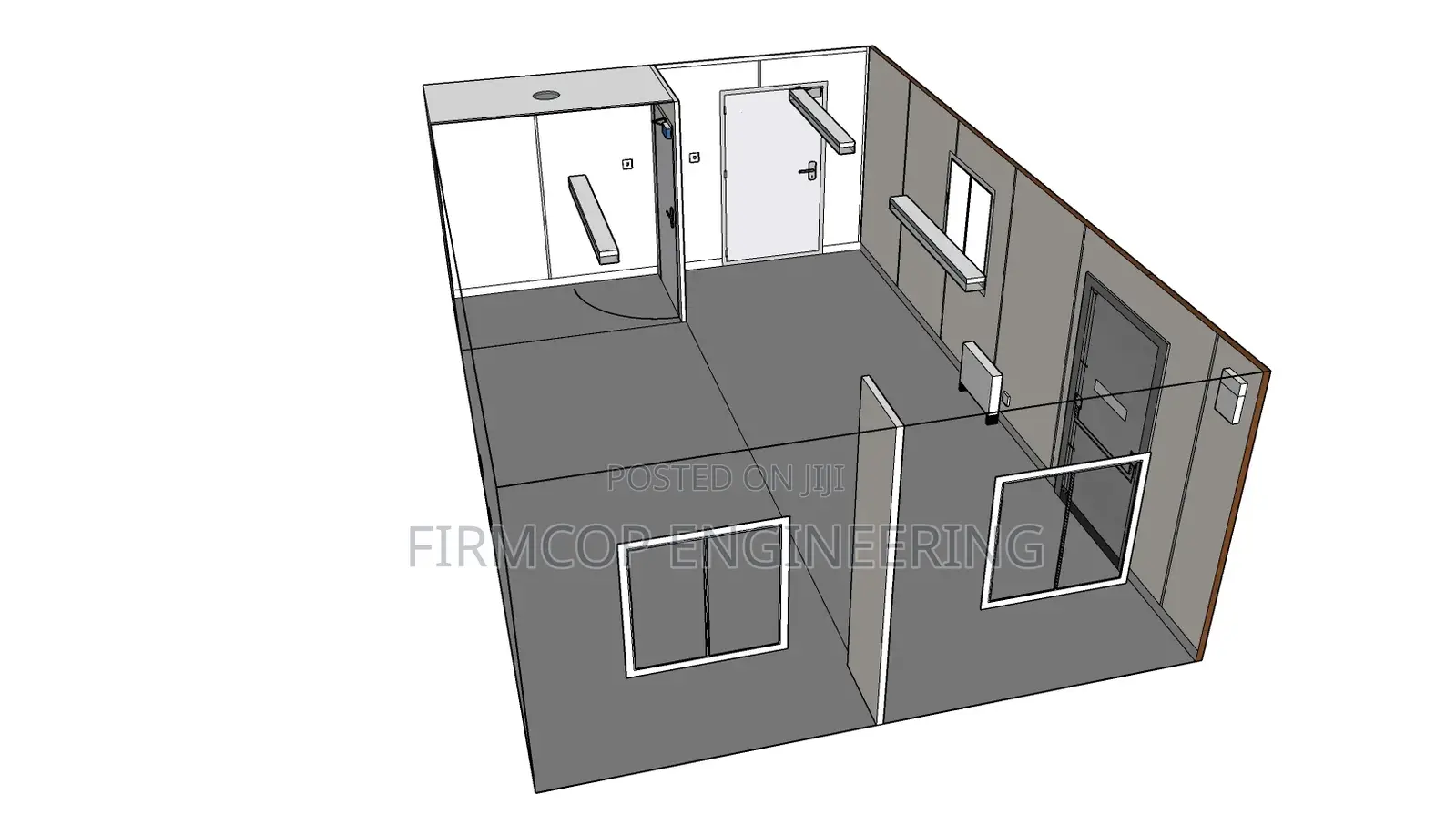 Container Office/Classroom Design