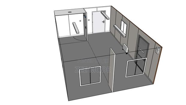 Container Office/Classroom Design - main view