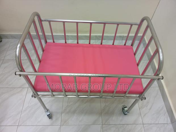 Baby Cot-Stainless Steel - main view