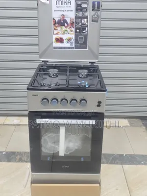Mika Cooker, Mika Standing Cooker 4gas Burner+Gas Oven 50×60