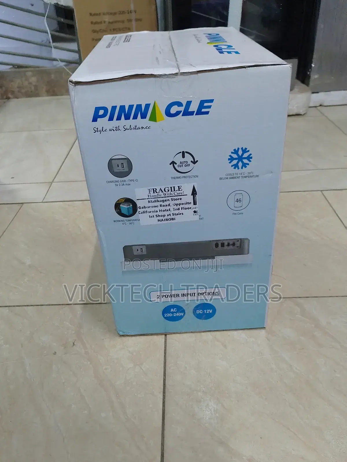 Cooler Box!Pinnacle Pronto 30litres Electric Cooler Box 220v