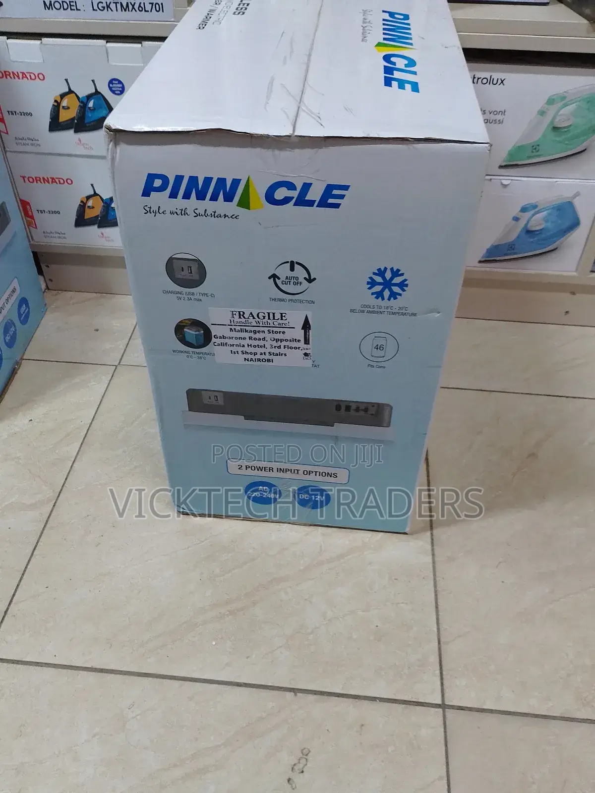 Cooler Box!Pinnacle Pronto 30litres Electric Cooler Box 220v