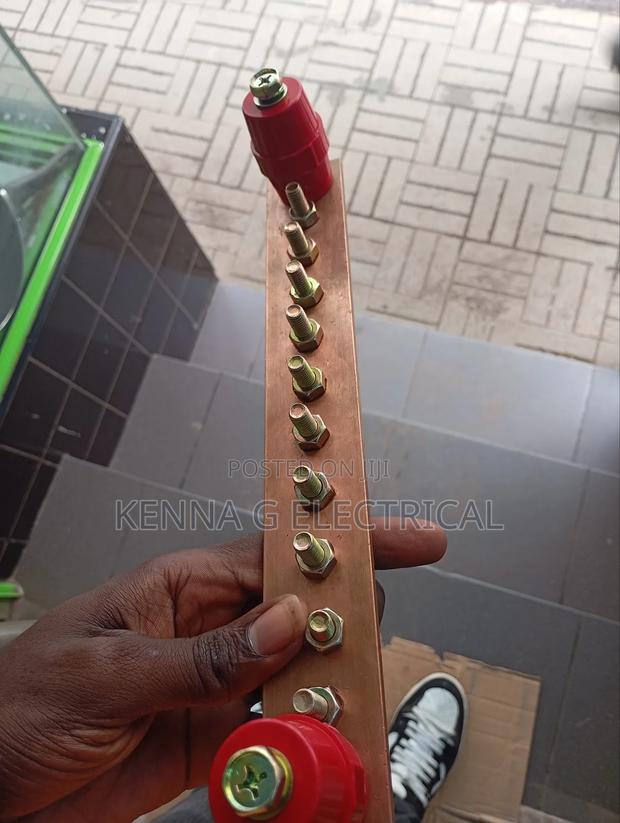 Power System Pure Copper Ground Busbar