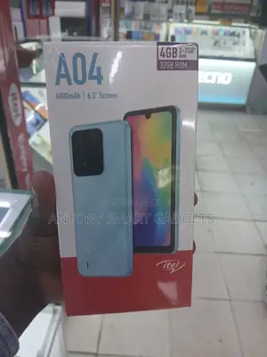 New Itel A04 32 GB Blue