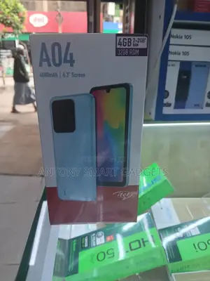 New Itel A04 32 GB Blue