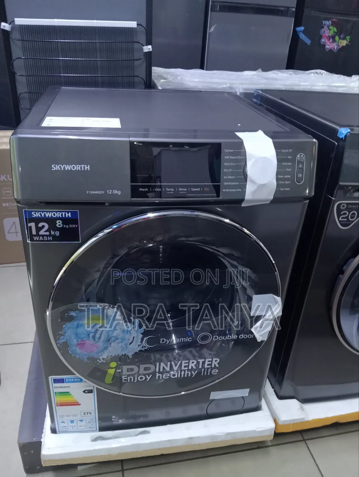 Skyworth 12kg Washer 8kg Dryer Front Load Washing Machine