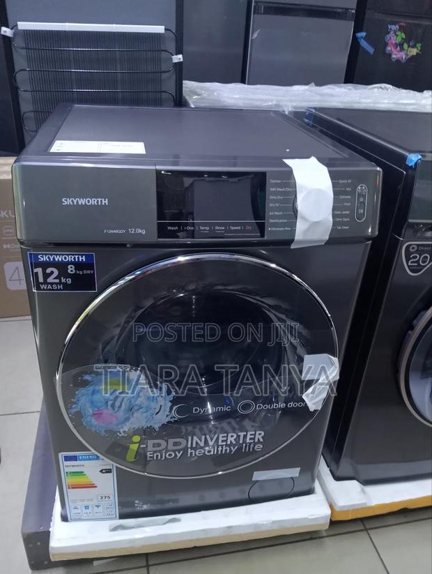 Skyworth 12kg Washer 8kg Dryer Front Load Washing Machine