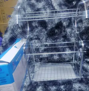 Nunix Dish Rack - 3 Tier - With Drain Board