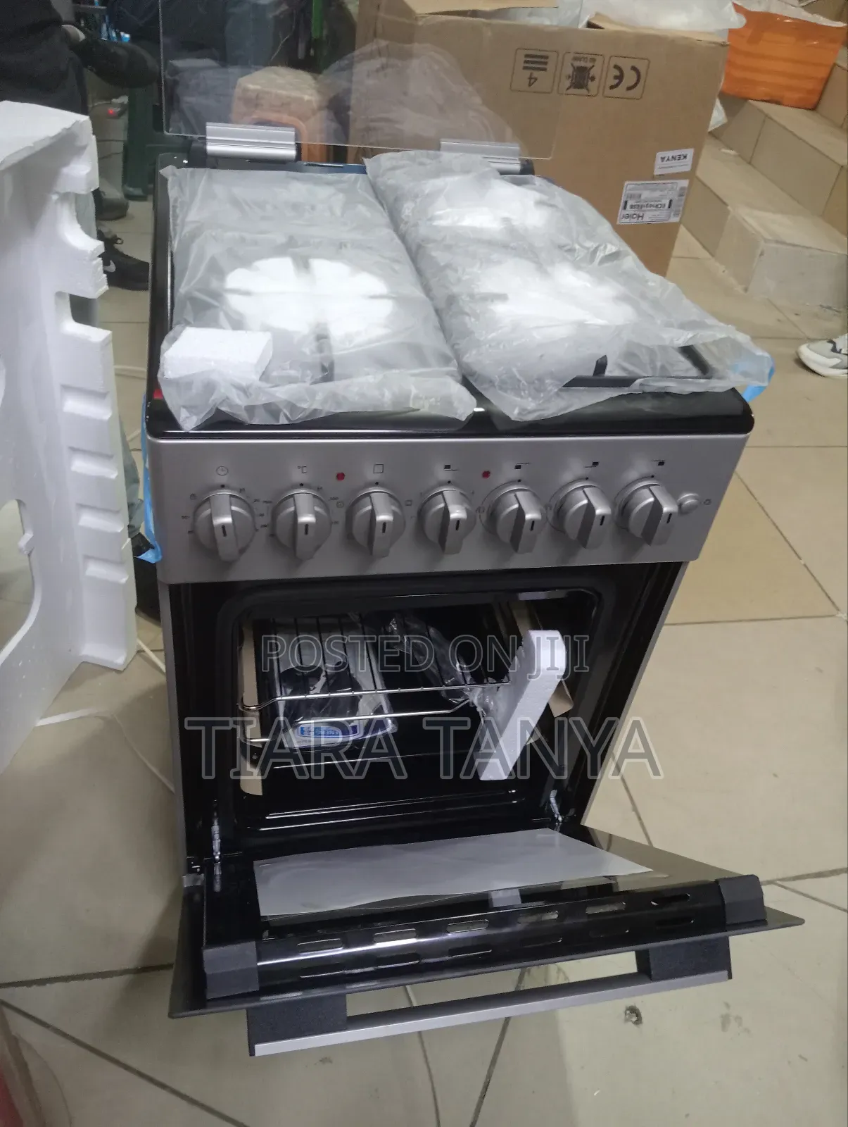 Haier 3gas + 1electric 50x60 Cooker With Electric Oven