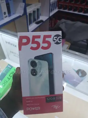 New Itel P55 5G 128 GB Blue