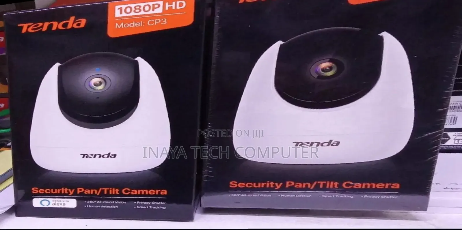 Tenda Cp3 Security Pan/Tilt 1080p Hd Camera