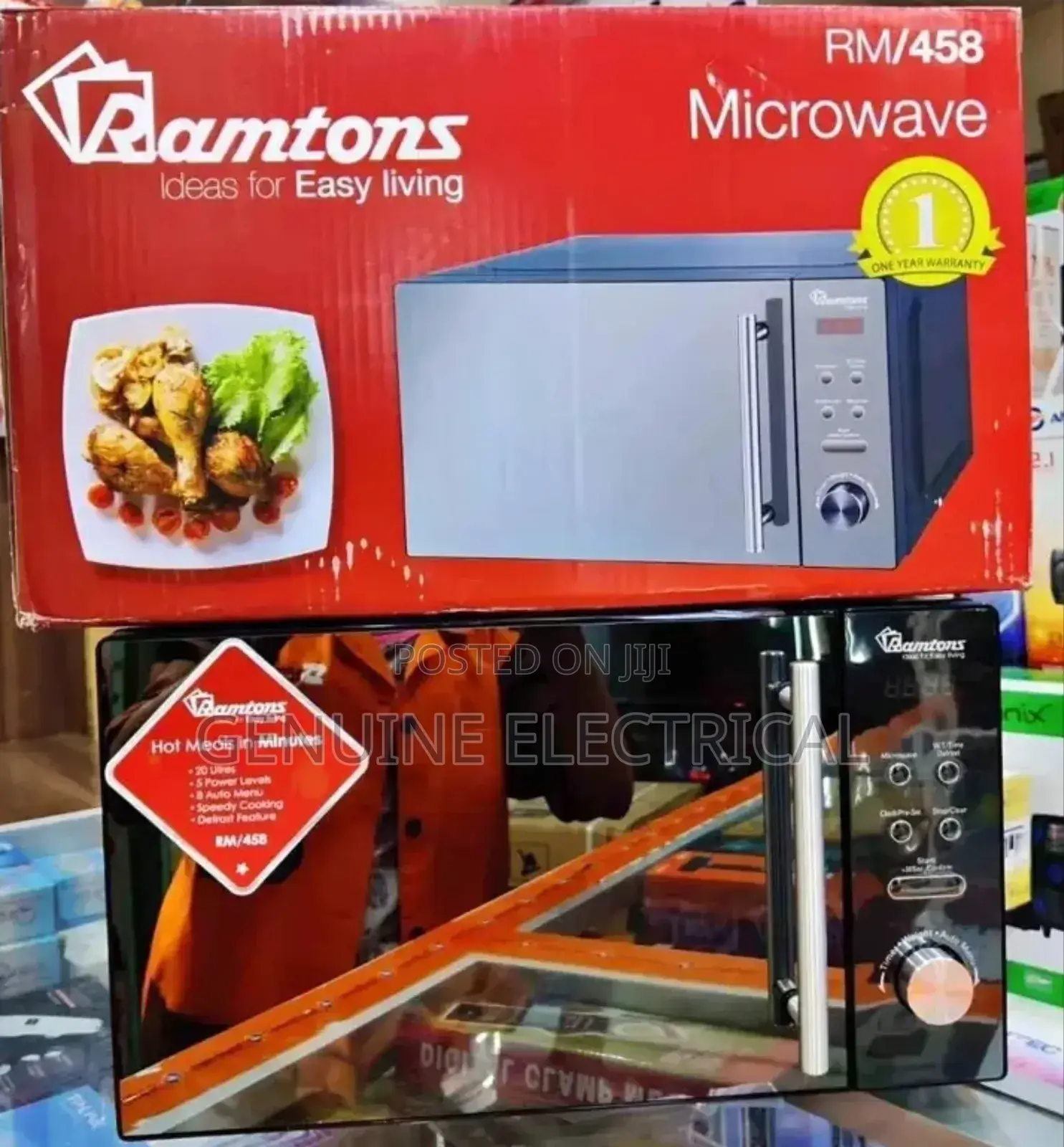 Ramtons Rm/458 Microwave:Ultimate Convenience Inyour Kitchen