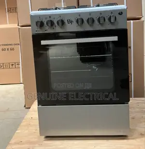 *Bjs Cookers*60*60* *3 Gas+1 Hot Plate* *Electric Oven*