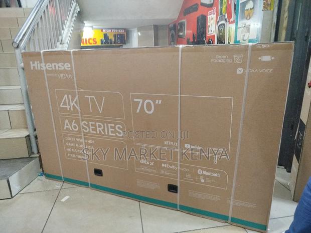 Hisense 70′′ 70a6k Uhd Smart Frameless Tv - main view