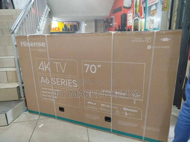 Hisense 70′′ 70a6k Uhd Smart Frameless Tv - thumbnail 2