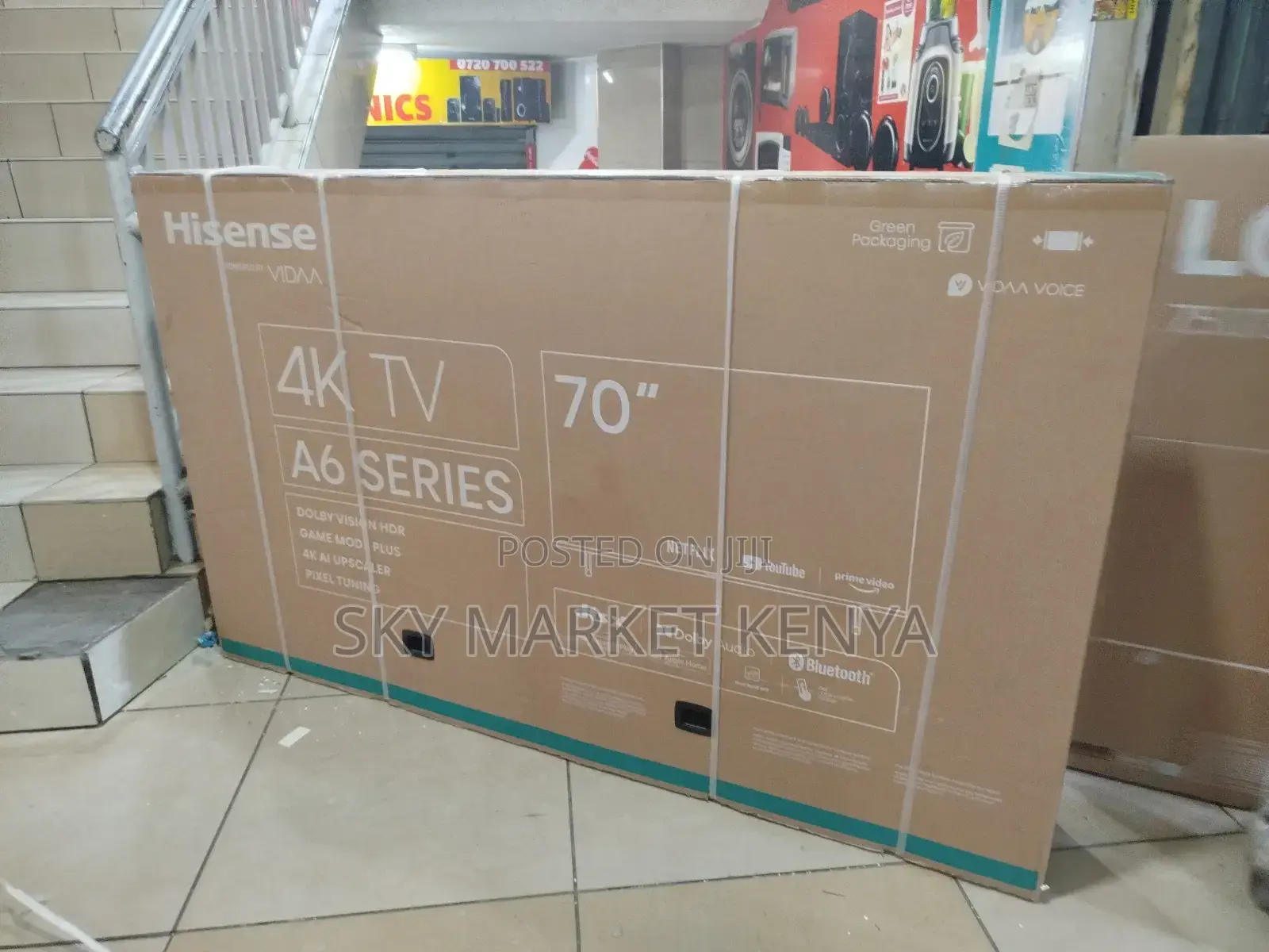 Hisense 70′′ 70a6k Uhd Smart Frameless Tv