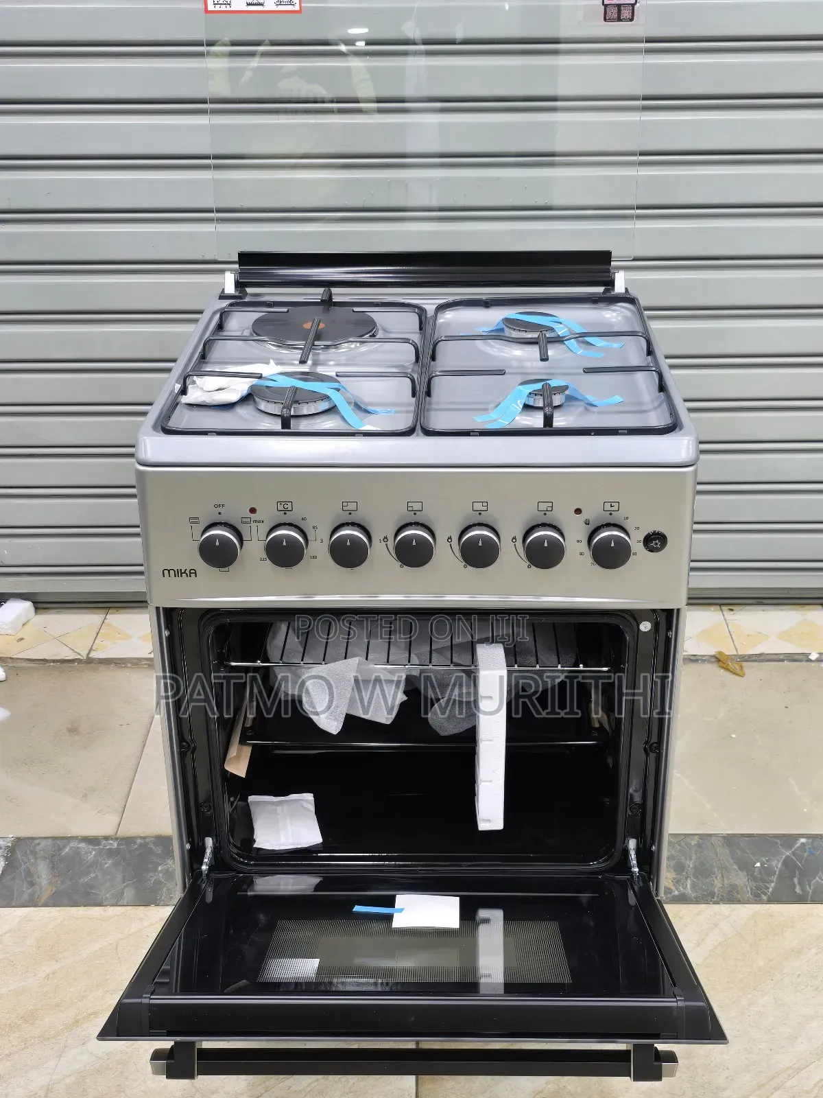 Mika Standing Cooker 3gas +1e 58cm ×58cm
