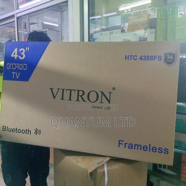 Vitron 43 Inches >Vitron 43 Inches Frameless With Bluetooth - thumbnail 3
