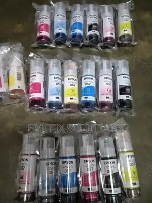 4set of Original Epson Inks for Ecotank Printers